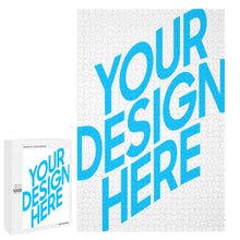 Charger l'image dans la galerie, Puzzle photo en bois (version verticale) personnalisé avec photo texte prénom