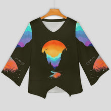 Charger l'image dans la galerie, Blouse Mousseline Personnalisée - Fluide & Bohème (S-5XL)