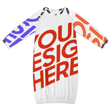 Charger l'image dans la galerie, Gigoteuse bébé LM229 personnalisée avec prénom motif texte (conception multi-images)