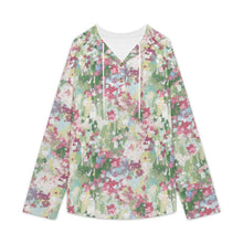Charger l'image dans la galerie, Sweat à Capuche Femme Col V Boutonné Personnalisable
