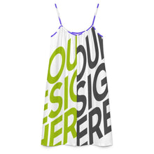 Charger l'image dans la galerie, Combinaison porte-jarretelles pour enfants ZLR personnalisée avec prénom motif texte (conception multi-images)