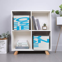 Charger l'image dans la galerie, Bacs de rangement pliables avec poignée personnalisé avec photo texte prénom (conception une image)