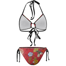 Charger l'image dans la galerie, Bikini Ficelle Ajustable & Froncé | Maillot 2 Pièces Personnalisé