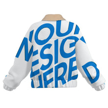 Charger l'image dans la galerie, Veste zippée double pour femme MWL523 personnalisé avec photo texte prénom (conception une image)