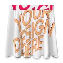 Charger l'image dans la galerie, Jupe de patinage artistique femme LM233 personnalisée avec prénom motif texte (conception multi-images)