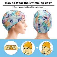 Charger l'image dans la galerie, Bonnet de Bain Personnalisé | Élastique, Protection UV | Unisexe, Tout Type Cheveux