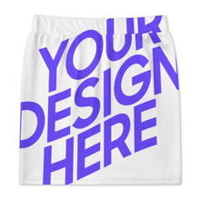 Charger l'image dans la galerie, Mini-jupe LM243 pour femme personnalisé avec photo texte prénom (conception une image)