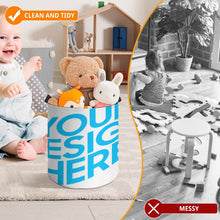 Charger l'image dans la galerie, Sac de rangement pour blocs de construction personnalisé avec photo motif texte
