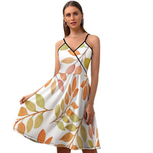 Charger l'image dans la galerie, Robe Nuisette Personnalisée Soie Lait | Décolleté V Bretelles Réglables