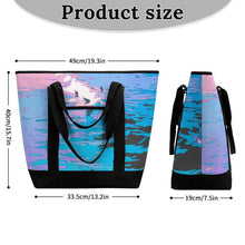 Charger l'image dans la galerie, Cabas de Courses Isotherme Personnalisé en Toile Oxford Grande Capacité