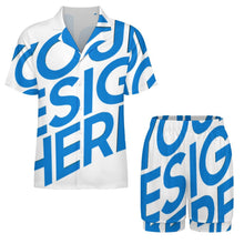 Charger l'image dans la galerie, Ensemble pyjama short manches courtes femme LM093 personnalisé avec photo texte prénom (conception une image)