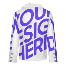 Charger l'image dans la galerie, Haut de tailleur décontracté pour femme Z33W personnalisé avec photo texte prénom (conception une image)