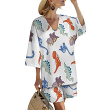 Charger l'image dans la galerie, Ensemble Short Femme Personnalisé | Style Méditerranéen en Lin Texturé