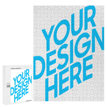 Charger l'image dans la galerie, Puzzle photo en bois (version verticale) personnalisé avec photo texte prénom