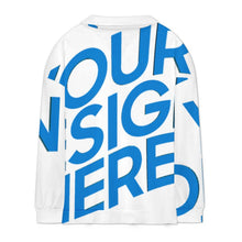 Charger l'image dans la galerie, Top décontracté à manches longues et col en V NT53 avec zip pour femme personnalisé avec photo texte prénom (conception une image)