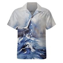 Charger l'image dans la galerie, Chemise Col Cubain Coton Personnalisable Manches Courtes Homme