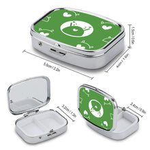 Charger l'image dans la galerie, Pilulier Carré Personnalisé | Boîte en Métal Chic & Cadeau Discret