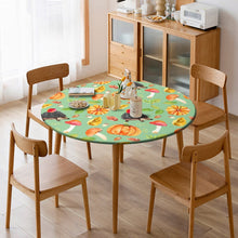 Charger l'image dans la galerie, Housse de Table Ronde Personnalisée | Nappe Ajustée & Imperméable