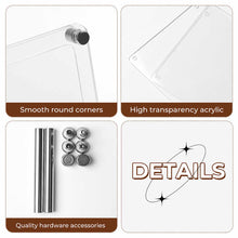 Charger l'image dans la galerie, Cadre photo puzzle en acrylique personnalisé avec photo texte prénom