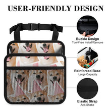 Charger l'image dans la galerie, Organisateur de Siège Auto en Cuir PU Personnalisable
