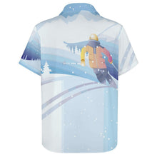 Charger l'image dans la galerie, Chemise Col Classique Coton Personnalisable Manches Courtes Homme