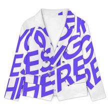 Charger l'image dans la galerie, Haut de tailleur décontracté pour femme Z33W personnalisé avec photo texte prénom (conception une image)