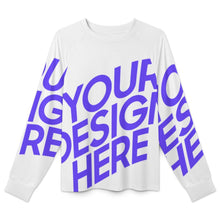 Charger l'image dans la galerie, T-shirt à manches longues femme à séchage rapide MWL697 personnalisée avec prénom motif texte