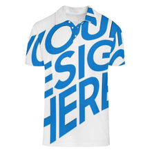 Charger l'image dans la galerie, Polo d'été en soie glacée pour homme B612 personnalisé avec photo texte prénom (conception une image)