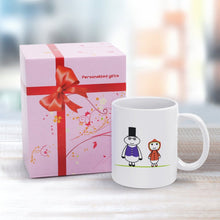 Charger l'image dans la galerie, Mug Céramique Blanc Personnalisé : Tasse Bureau Minimaliste (350ml)