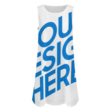 Charger l'image dans la galerie, Robe sans manches pour femme LM412 personnalisé avec photo texte prénom