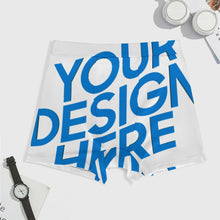 Charger l'image dans la galerie, Boxer homme avec ceinture en soie glacée SDS025 personnalisé avec photo texte prénom (conception une image)