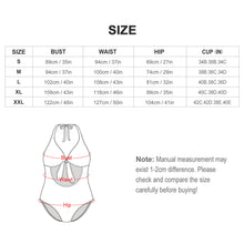 Charger l'image dans la galerie, Monokini Nœud Papillon Personnalisé | Décolleté Plongeant, Découpe Taille & Impression Sublimation