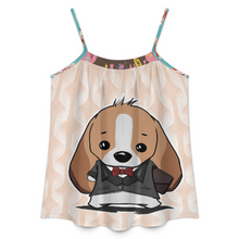 Charger l'image dans la galerie, Débardeur camisole pour femme A69K personnalisés avec photo texte prénom (conception multi-images)