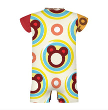 Charger l'image dans la galerie, Baby romper PLR unisexe combinaison body à manches courtes personnalisée avec prénom motif texte (conception multi-images)