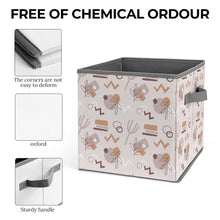 Charger l'image dans la galerie, Bacs de rangement pliables avec poignée personnalisé avec photo texte prénom (conception une image)