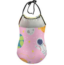 Charger l'image dans la galerie, Bikini maillot de bain une pièce fille NT017 personnalisé avec texte motif photo (conception multi-images)