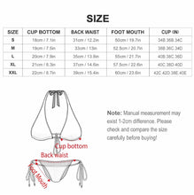 Charger l'image dans la galerie, Bikinis triangle sexy BK2076 Bikinis Bralette pour femmes personnalisée avec prénom motif texte (conception multi-images)