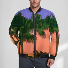 Charger l'image dans la galerie, Blouson aviateur classique pour homme BMJ manteau tout imprimé personnalisé avec photo motif texte (conception une image)