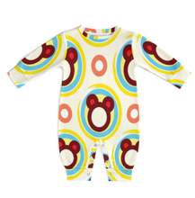Charger l'image dans la galerie, Body bébé manches longues col rond avec boutons personnalisé avec photo motif texte (conception une image)