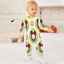 Charger l'image dans la galerie, Body bébé manches longues col rond avec boutons personnalisé avec photo motif texte (conception une image)