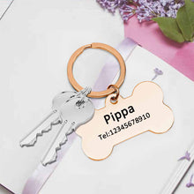 Charger l'image dans la galerie, Boucle clé en métal (5 formes au choix) porte-clés personnalisé avec texte prénom nombre