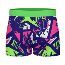 Charger l'image dans la galerie, Boxer homme SDS025 imprimé en pur coton avec large ceinture élastique personnalisé avec photo texte prénom