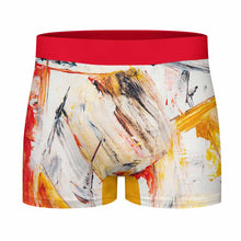 Charger l'image dans la galerie, Boxer homme avec ceinture en soie glacée SDS025 personnalisé avec photo texte prénom (conception une image)