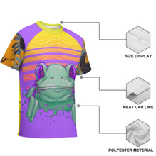 Charger l'image dans la galerie, T-shirt à manches courtes pour garçons et filles, personnalisé avec photo texte motif (conception multi-images)