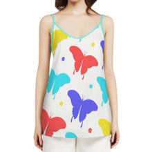 Charger l'image dans la galerie, Camisole ample pour femme NBX21 personnalisée avec prénom motif texte (conception multi-images)