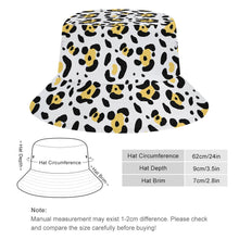 Charger l'image dans la galerie, Chapeau de pêcheur unisexe chapeau de soleil chapeau seau oversize (62x9x7cm) personnalisé avec photo motif texte