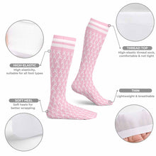 Charger l'image dans la galerie, Chaussettes tendance unisexes avec 2 longueurs disponibles (46 cm, 60 cm) personnalisé avec photo texte prénom