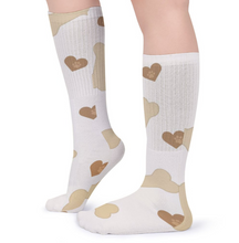 Charger l'image dans la galerie, Chaussettes longues respirantes pour femmes / hommes personnalisé avec logo texte photo (conception multi-images)