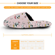 Charger l'image dans la galerie, Chaussons d'intérieur en coton pour enfants tout imprimé, adaptés aux filles et aux garçons personnalisée avec photo motif texte
