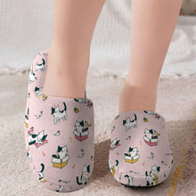 Charger l'image dans la galerie, Chaussons d'intérieur en coton pour enfants tout imprimé, adaptés aux filles et aux garçons personnalisée avec photo motif texte